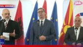 VUČIĆ NAKON SUSRETA SA RAMOM I KOVAČEVSKIM: Plodonosni razgovori o pitanjima koji se tiču pitanja Otvorenog Balkana