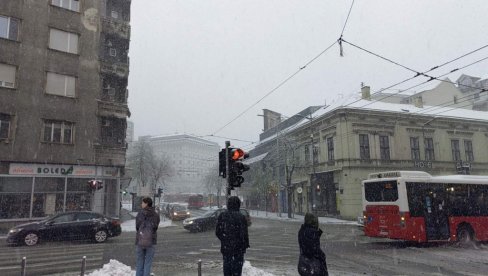 MRAZ SA OLUJNIM VETROM: Kiša i sneg u ovim krajevima