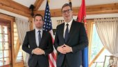 ZAHVALAN NAŠEM AMERIČKOM PRIJATELJU ŠTO ŽELI DA SASLUŠA NAŠE ARGUMENTE Vučić se oglasio nakon sastanka sa Svolvelom (FOTO)