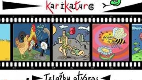 IZLOŽBA KARIKATURA IŠTVANA KELEMENA: I kuva i mesi, i crta specijalitete