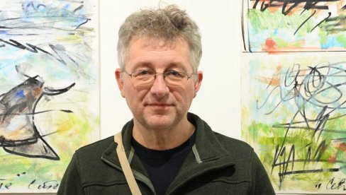 STEPANOV TREĆI PUT IZLAŽE NA „KOLARCU“: Predstavljanje puta do slike uz sećanje i boje