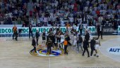 VELIKI SKANDAL U MADRIDU: Partizan razbio Real, a onda je domaćin izazvao tuču i meč je prekinut!