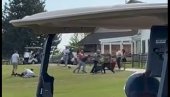 MASOVNA TUČA NA TERENU ZA GOLF: Nije poznato da li je neko ozbiljno povređen (VIDEO)