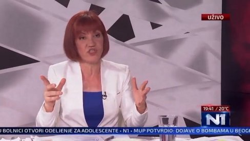 ПЕРЈАНИЦА ТАЈКУНСКЕ Н1 ЦРТА МЕТУ ПОЛИЦИЈИ: Погледајте хушкачку заслепљеност Данице Вучинић