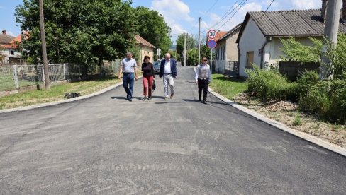 U Velikom Gradištu asfaltirana Ulica braće Buđoni