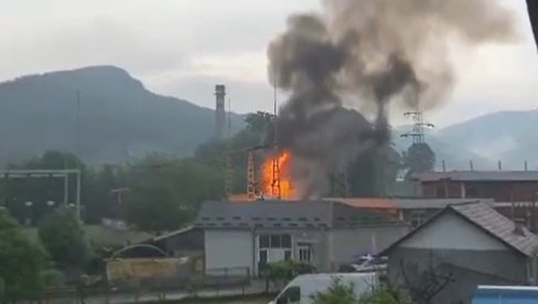 PLANULA TRAFOSTANICA: Veliki požar u Ivanjici (VIDEO)