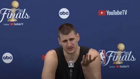 AMERIČKI NOVINARI NISU MOGLI DA VERUJU: Nikola Jokić pred NBA finale održao konferenciju za štampu kakvu mediji nisu očekivali