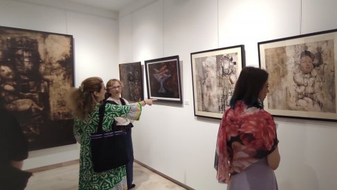 VOZAREVIĆ U HRAMU NADREALIZMA: Izložba slika i crteža u Modernoj galeriji u Valjevu