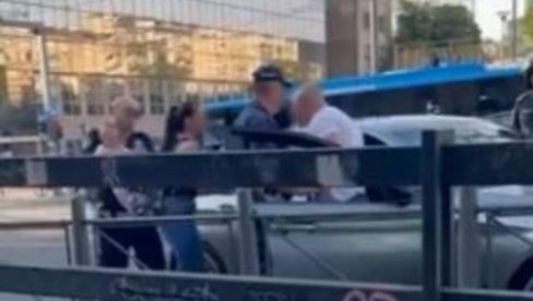 JEZIVE SCENE NASILJA NA SLAVIJI: Muškarac tukao ženu i dete, policija odmah reagovala (VIDEO)