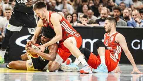 PARTIZAN POVEO U ABA FINALU! Zvezda kasno stigla na prvi meč, ali priredila dramu (FOTO)