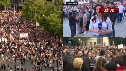 REPORTERKA N1 IZ NOVOG SADA PRIZNALA: Dolazili Sokolom na protest u Beograd (VIDEO)