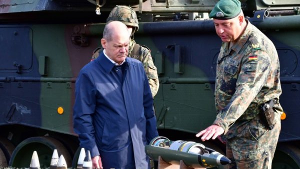 ШОЛЦ НЕЋЕ ДА ГАЂА РУСИЈУ: Протовом се употреби НАТО наоружања за ударе ван Украјине