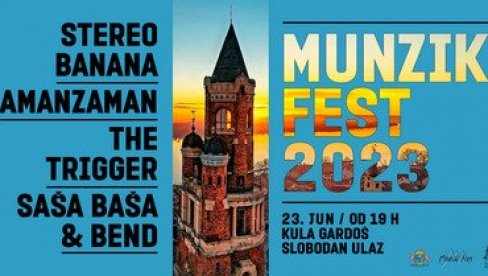 MUNZIK FESTIVAL NA GARDOŠU: Besplatni koncerti mladih bendova u Zemunu