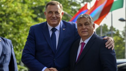 NAŠA BORBA JE ISTA: Dodik u poseti kod Orbana