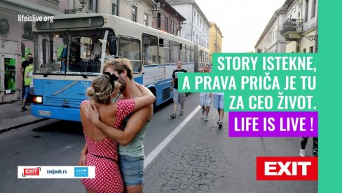 PREKO 20 GODINA ŽIVOTA PROVEDEMO ISPRED EKRANA! EXIT i UNICEF pokrenuli kampanju „Živi uživo