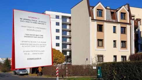 PRETEĆA PORUKA IZ ULAZA ZGRADE POSTALA HIT: Komšija radi nešto odvratno, stanari spremaju sačekušu (FOTO) PRETEĆA PORUKA IZ ULAZA ZGRADE POSTALA HIT: Komšija radi nešto odvratno, stanari spremaju sačekušu (FOTO)
