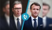 VUČIĆ RAZGOVARAO SA MAKRONOM: Jedna od glavnih tema i aktuelna situacija u BiH i na KiM (FOTO) VUČIĆ RAZGOVARAO SA MAKRONOM: Jedna od glavnih tema i aktuelna situacija u BiH i na KiM (FOTO)