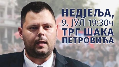 ОДГОВОР НА ХАЈКУ: У Никшићу вечерас подршка Марку Ковачевићу ОДГОВОР НА ХАЈКУ: У Никшићу вечерас подршка Марку Ковачевићу