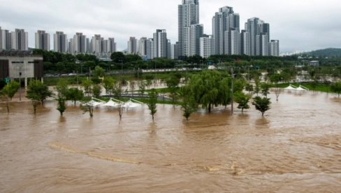 ХАОС У ЈУЖНОЈ КОРЕЈИ: Једна особа нестала, хиљаде домова без струје