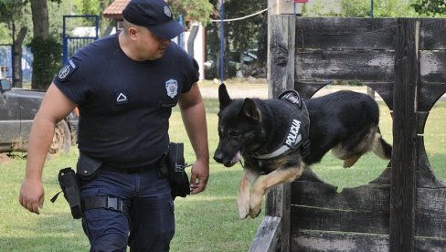 GRUJA ZA NEKOLIKO MINUTA NANJUŠI EKSPLOZIV U KAROSERIJI DŽIPA: Novosti sa četom vodiča policijskih pasa specijalizovane jedinice MUP