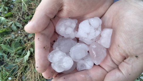 EVO KAKO JE PROŠAO KRUŠEVAC: Grom zapalio strujomere, stradalo voće i povrće (VIDEO)