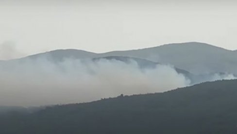 BUKTI ŠUMSKI POŽAR KOD PIROTA: Vatrogasci se bore sa vatrenom stihijom (VIDEO)