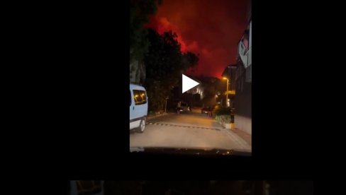 GORI U HRVATSKOJ: Požari kod Dubrovnika noću postaju crveni GORI U HRVATSKOJ: Požari kod Dubrovnika noću postaju crveni