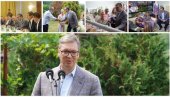 VUČIĆ U PRIBOJU: Predsednik najavio velike investicije u opštinu (VIDEO)