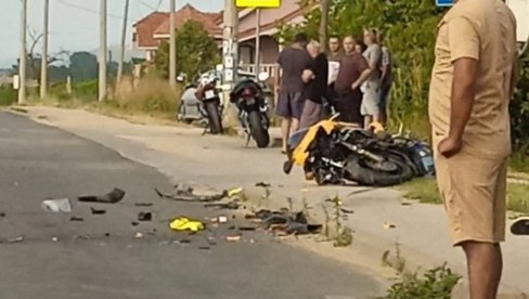 TEŠKA SAOBRAĆAJKA KOD VRANJA: Vozač motora zadobio teške telesne povrede