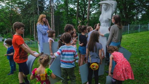 РАДИОНИЦА ЗА ДЕЦУ У МУЗЕЈУ ЈУГОСЛАВИЈЕ: Оживљавање скулптура из парка