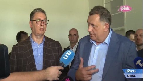 DODIK: Dok su se drugi predsednici Srbije samo grlili sa mnom, sva pomoć je došla tek u Vučićevo vreme!