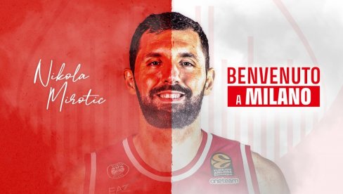 MESINA MOŽE DA ODAHNE: Nikola Mirotić nije teže povređen!