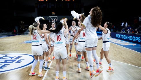 СРПКИЊЕ У ПОЛУФИНАЛУ ЕВРОПСКОГ ПРВЕНСТВА! Младе кошаркашице нокаутирале Турску, играју за медаљу!