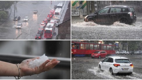 NEVREME SAMO ŠTO NIJE: U ovim delovima Srbije mogući pljuskovi, ali i još jedna opasna vremenska nepogoda