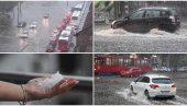 SRBIJA NA UDARU SNAŽNOG NEVREMENA: Ovom delu naše zemlje danas prete jaka kiša i grad veličine oraha