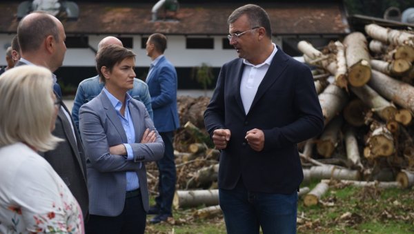 БРНАБИЋЕВА О ПРОТЕСТИМА У БАЧКОЈ ПАЛАНЦИ: Причала сам са организаторима - не бежим од разговора