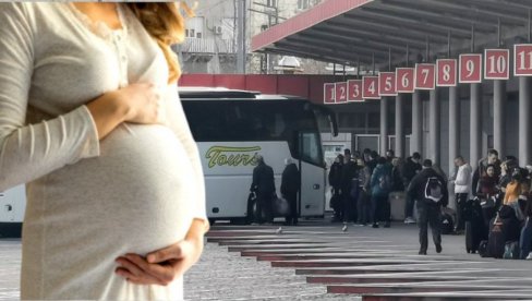 NESVAKIDAŠNJA SCENA U BEOGRADU: Devojka se porodila na dolaznom peronu Autobuske stanice