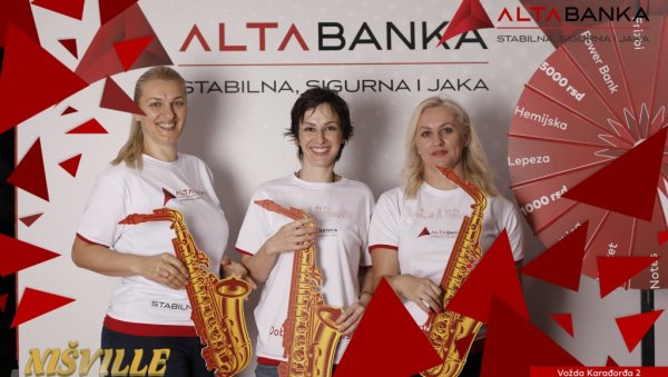 АЛТА Банка је поносни спонзор Nišville Jazz Фестивала! АЛТА Банка је поносни спонзор Nišville Jazz Фестивала!
