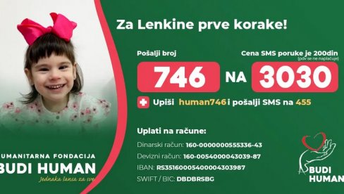 PODRŠKA PARAĆINKI LENKI JOVANOVIĆ (5): Lena i Lana večeras će prodavati rukavice, da drugarici pomognu