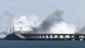 БИЛО ЈЕ ЕКСПЛОЗИЈЕ КОД КРИМСКОГ МОСТА: Огласили се из Кремља