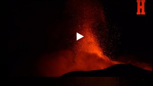 OBUSTAVLJENI SVI LETOVI PREKO SICILIJE: Proradio vulkan Etna