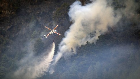 NESVAKIDAŠNJI UZROK VELIKOG POŽARA U TURSKOJ: Šumski požar u Kepsutu, vatrogasne ekipe, pet aviona i tri helikoptera na terenu