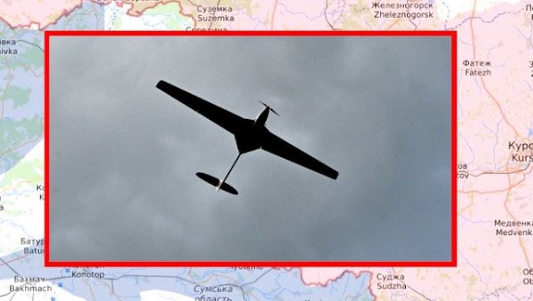 НАПАДНУТ РУСКИ АЕРОДРОМ 270 КИЛОМЕТАРА ОД ФРОНТА: Лансирано најмање 70 дронова, појавили се снимци (ВИДЕО)