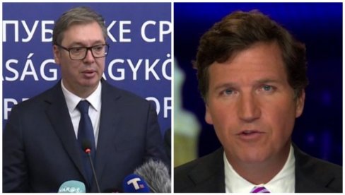 VUČIĆ SE SASTAO SA TAKEROM KARSLONOM: Zanimljiv razgovor, nešto smo naučili od njega