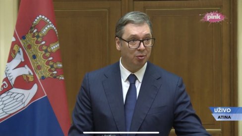 VUČIĆ IZ GRČKE: Izabrao sam put slobode, samostalnosti i nezavisnosti! Borim se za svoj narod