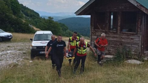 DRAMA NA DURMITORU: Povređena Belgijanka, spasili je pripadnici Gorske službe (FOTO)