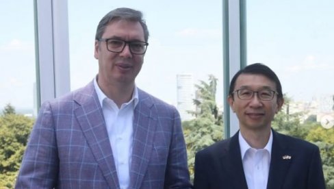 VUČIĆ SE SASTAO SA JAPANSKIM AMBASADOROM: Planiramo nove projekte i značajan porast broja japanskih kompanija i investicija u Srbiji