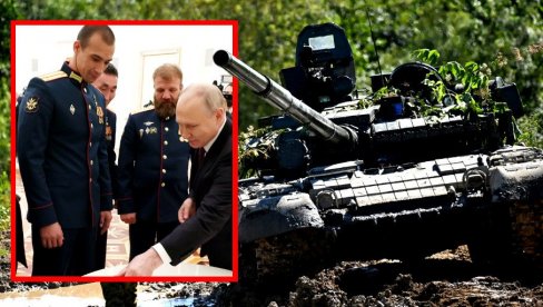 PUTIN UGOSTIO TENKISTE HEROJE: Posada Aljoše se proslavila zbog ubitačne zasede, dobili su najviša odlikovanja (VIDEO)