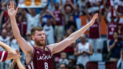 BERTANS U EUFORIJI: Najveća pobeda u istoriji letonske košarke još od 1935. godine