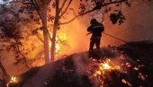 VATRA PROGUTALA KUĆU I VOĆNJAK: U selu kod Vladičinog Hana izgorela stara i napuštena kuća